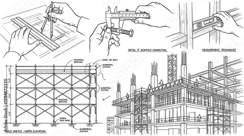 Happy young girl student carrying a large stack of colorful textbooks for back to school and elementary education concept vector