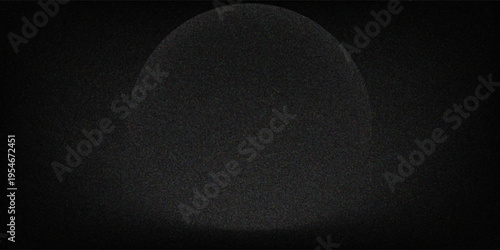 Dark black background abstract 3D geometric with wave effect decoration. Vector illustration