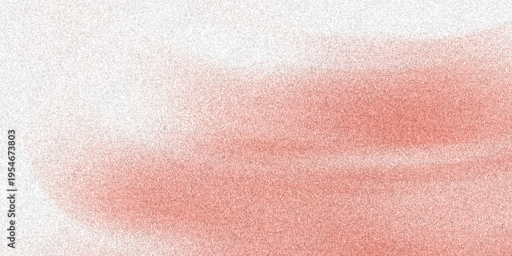 Fototapeta premium Soft pink brush stroke on white background with texture