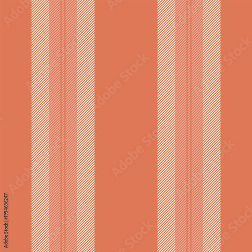 Cemininity stripe seamless lines, december texture pattern background. Cp fabric textile vertical vector in red and light colors.