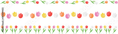 チューリップのライン3種セット