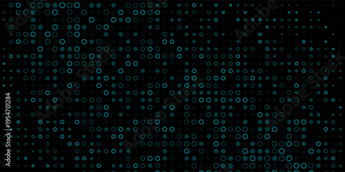 Dark BLUE vector  pattern with spheres. Blurred decorative design in abstract style with bubbles. Beautiful design for your business natural advert.