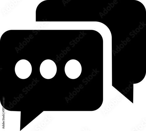 Chat symbol vector set. Speech bubble simple collection. Communication, conversation, discussion, debate, dialog, chat, correspondence, messenger symbols - stock vector. See Less. isolated on transpar