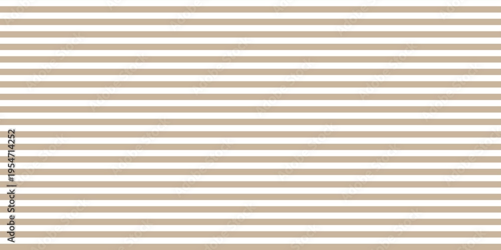 Obraz premium Classic horizontal parallel lines for nautical theme apparel and stationery. Minimalist sand and white striped wallpaper for interior mockup and web design.