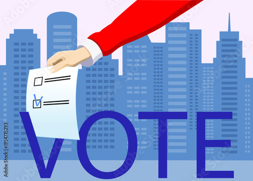 Democratic election process