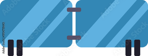 Solar panels representing renewable energy and sustainable power generation