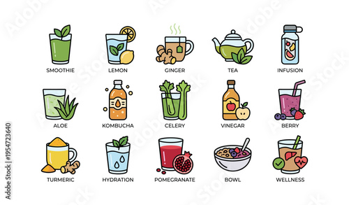Healthy drinks: smoothies, teas, juices, and hydration ideas for wellness