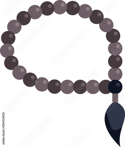 Tasbih prayer beads promoting spirituality, contemplation, and religious practice