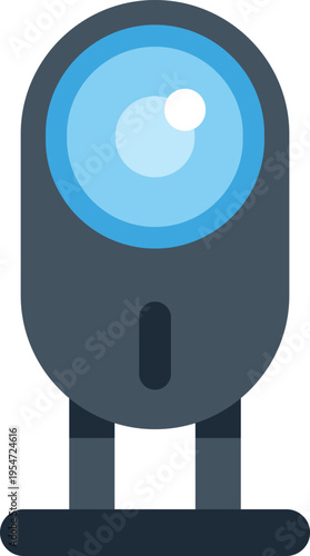 Webcam icon representing online video calls and surveillance technology