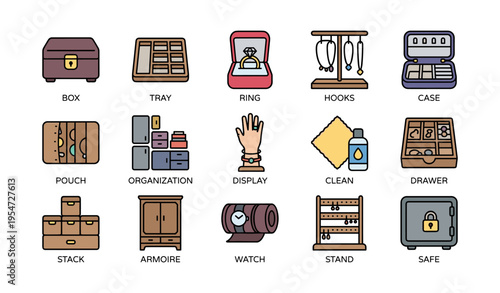 Jewelry storage solutions: box, tray, ring, hooks, and more