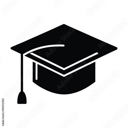 Graduation Cap Icon Vector Illustration