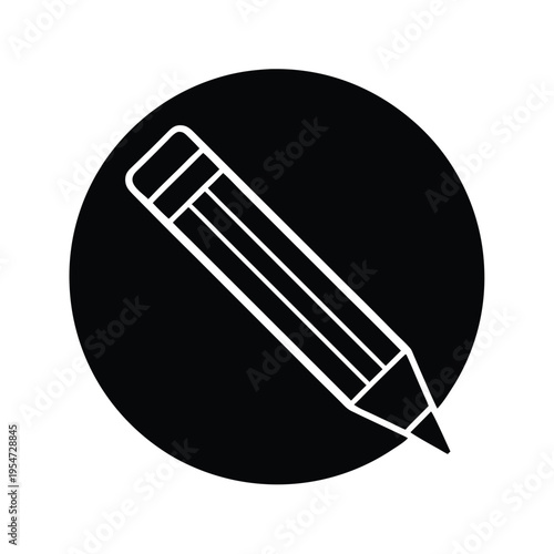 Pencil Icon Vector Illustration