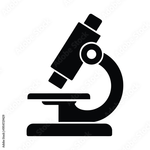 Science Microscope School Icon Vector Illustration