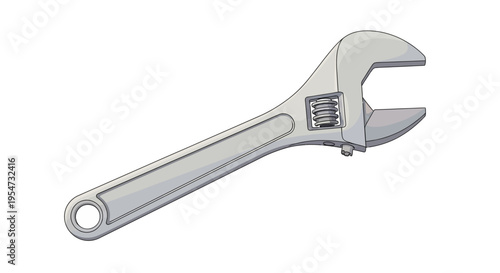 Adjustable Wrench Tool for Tightening Bolts.