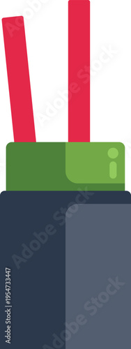 Electrical cable with stripped insulation displaying two red conductor wires