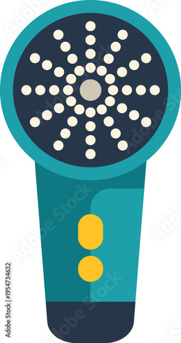 Hair dryer icon illustrating beauty, hair care, and styling accessory