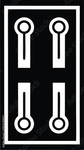 toggle switch vector illustration on transparent background