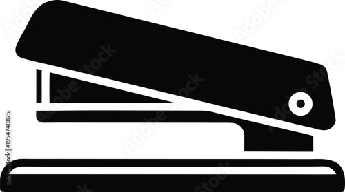 stapler desktop vector illustration on transparent background