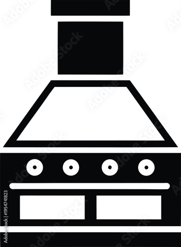 fume hood lab vector illustration on transparent background