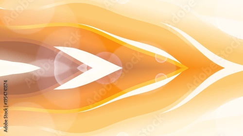 Abstract Orange Light Motion Background.