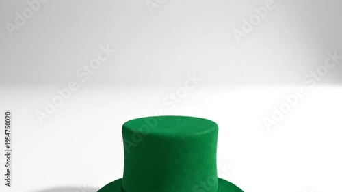 Vibrant Green Festival Hat