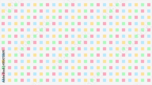 Minimalist Pastel Square Pattern Geometric Grid Background