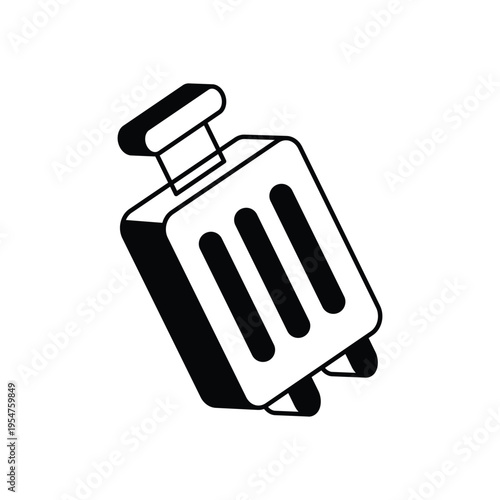 Travel icon clean and modern vector illustration