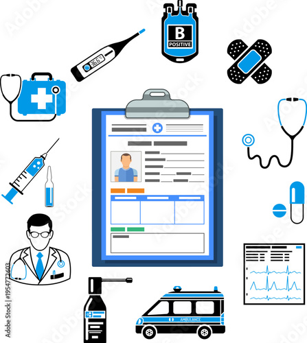 Medical Concept with Record