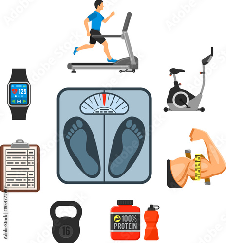 Fitness and Gym Infographics