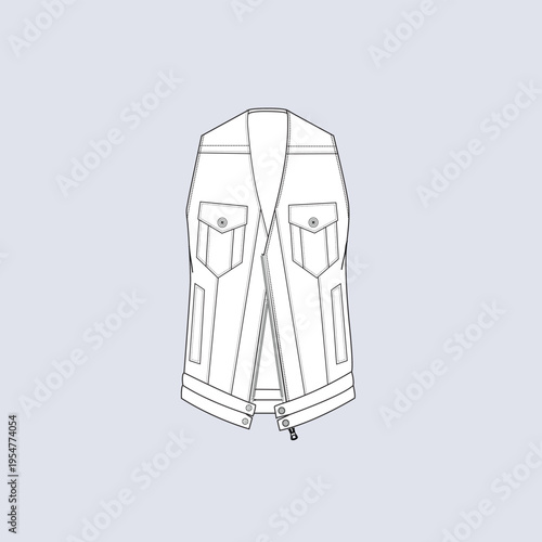 Mens Utility Waistcoat