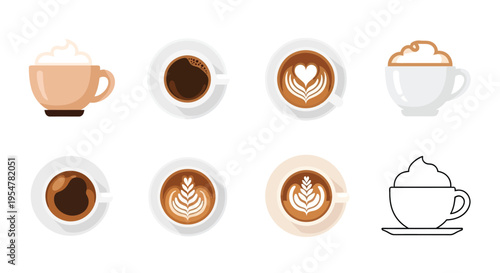 Bmx freestyle bicycle icons showcasing stunt riders in action poses for street and park performances including racing and compact view silhouettes for sports apparel and digital interface design work