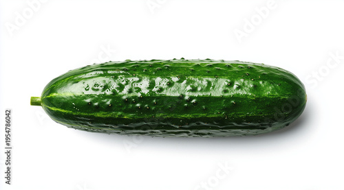 Cucumber isolated on white background
