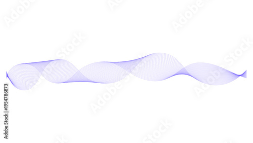 Abstract wave element for design. Digital frequency track equalizer.  Technology abstract lines on white background. 