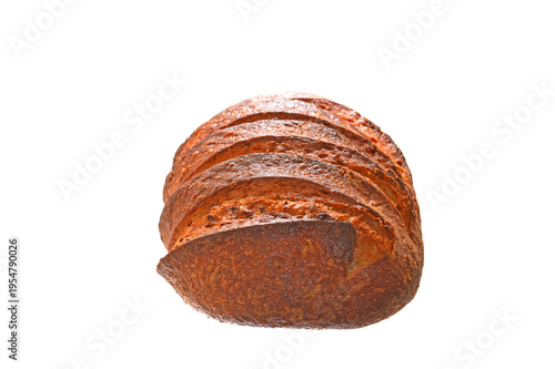 bread isolated on white background