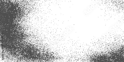 Abstract black and white grunge background with clear water drops and liquid bubbles on a wet transparent glass surface texture