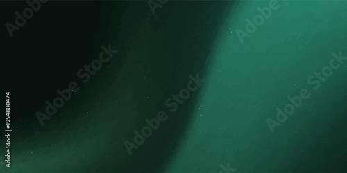 Texture background Soft green light on dark soft background