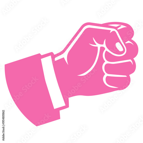 Female Power Raised Fist – Bold Feminism