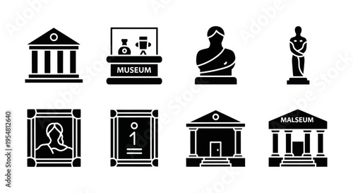 Museum Icons: Art, Culture, History, and Architecture Collection