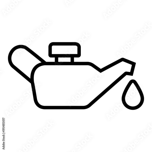 Oil icon vector. Fuel Illustration sign. Petroleum symbol. petrol logo. 