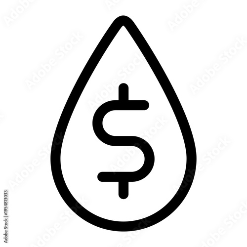 Oil icon vector. Fuel Illustration sign. Petroleum symbol. petrol logo. 