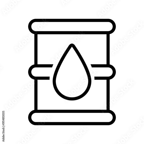 Oil icon vector. Fuel Illustration sign. Petroleum symbol. petrol logo. 