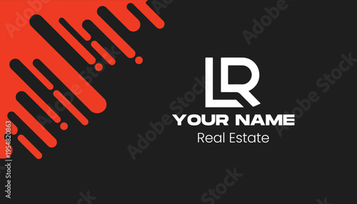 Real Estate Business Card Template for Property Agency and Realtor