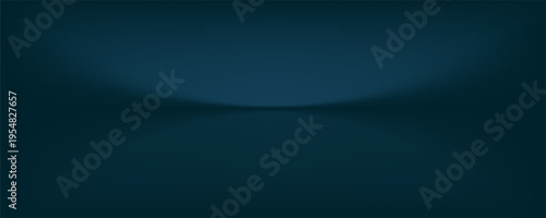 Abstract gradient podium background. Empty green 3D studio background. Clean scene for product presentation mockup template. eps 10