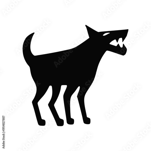 Dog Barking Animal Character