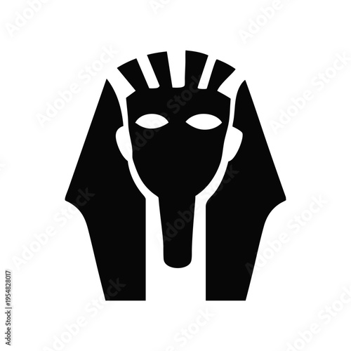Pharaoh Head Ancient Egyptian King