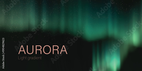 aurora light gradient atmospheric abstract light waves