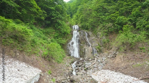 250608秋山郷滝沢の不動滝