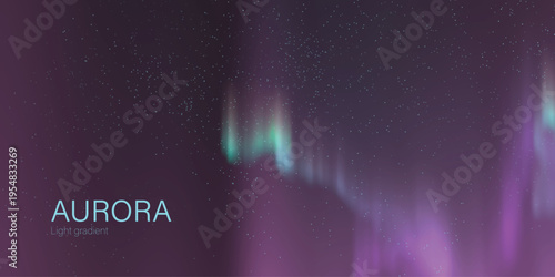 aurora light gradient dreamy cosmic illumination backdrop