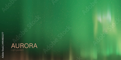 aurora light gradient soft colorful northern atmosphere