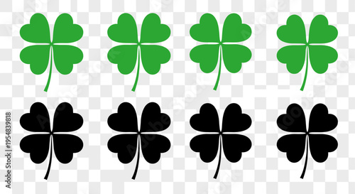 four leaf clover vector